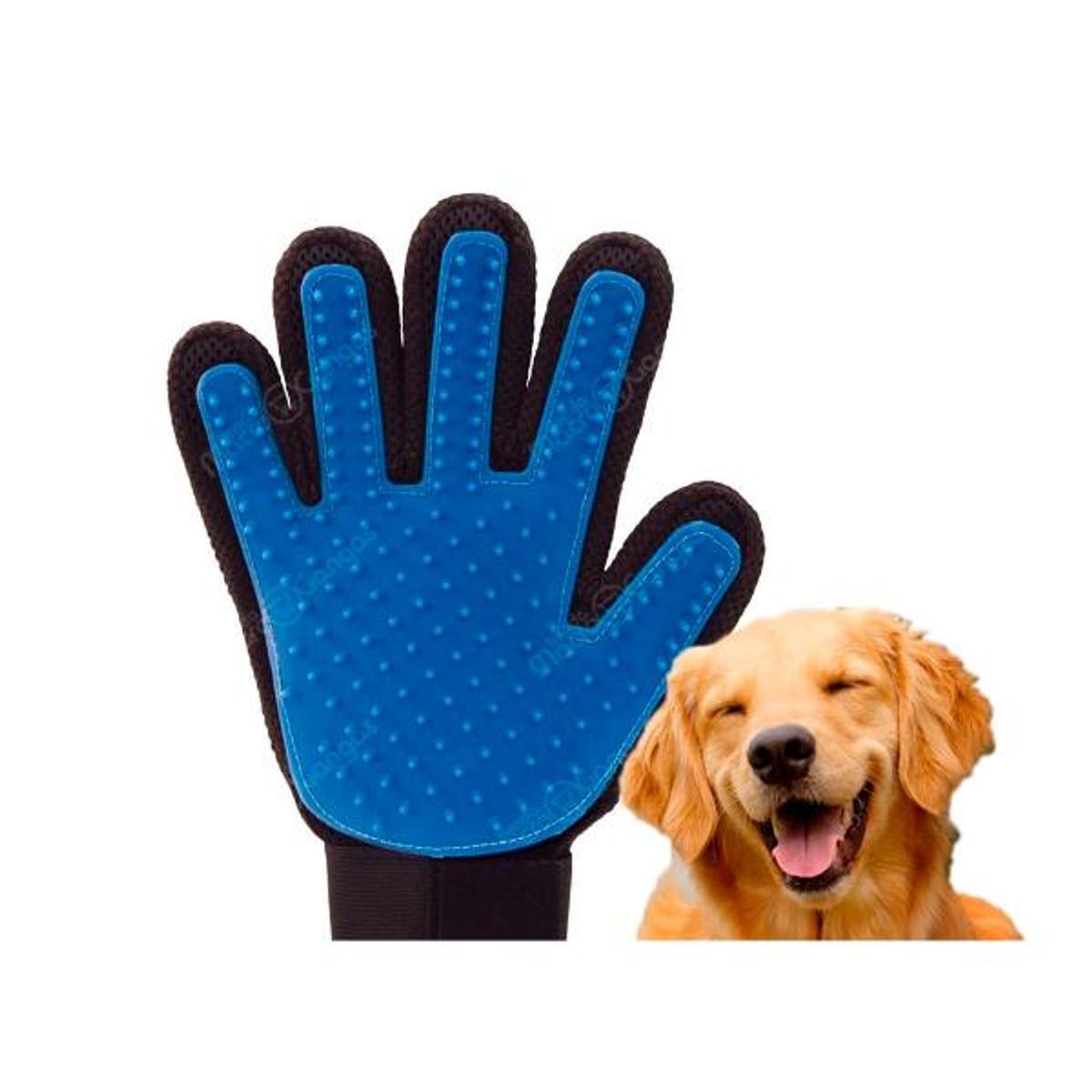 GENERICO - Guante Para Mascotas Quita Pelos Masajeador