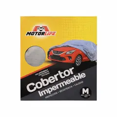MOTORLIFE - Cubre Auto Talla M para Automovil
