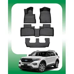 OM INDUSTRIAS PREMIUM - Piso Bandeja Calce Perfecto Ford Explorer 3 Filas 2022-2026