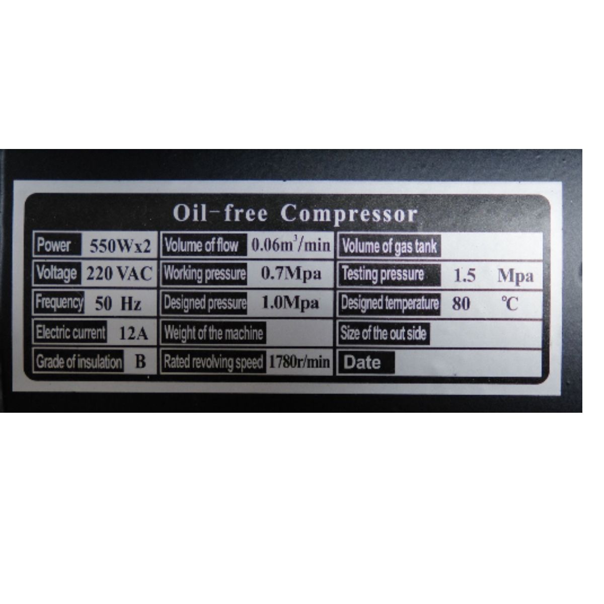 GENERICO - Compresor Silencioso Dental 50l
