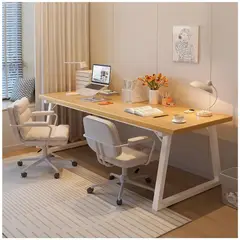 HOMER DESIGN - Escritorio Pata Metal Oficina 160x60x75cm Gruesa 30mm