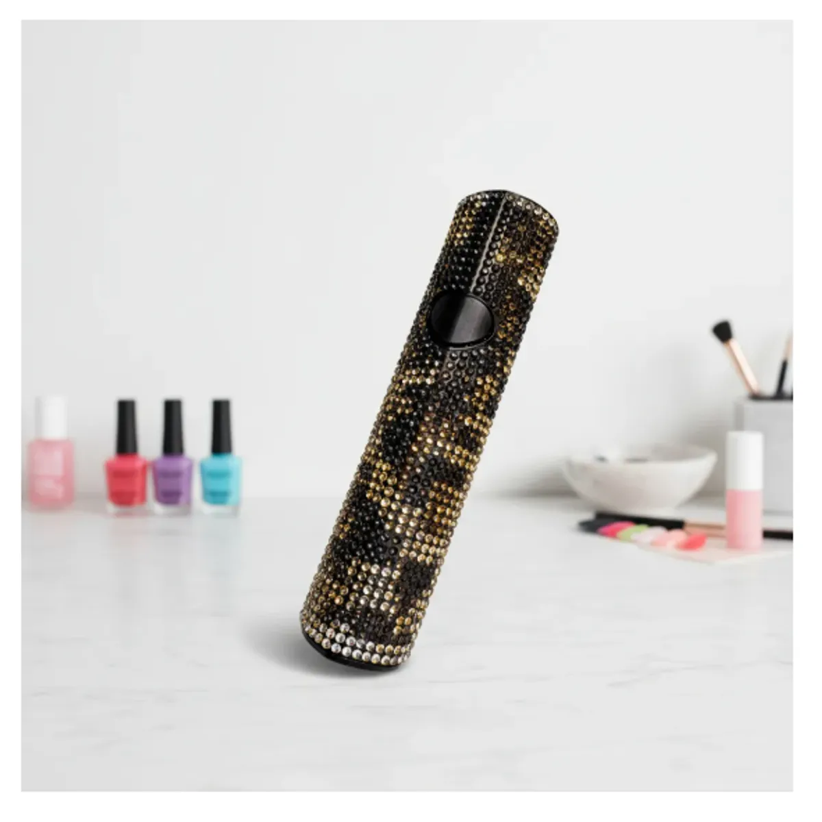 GENERICO - Mini Linterna Lampara Secadora De Uñas Portátil Usb Rapido DORADO