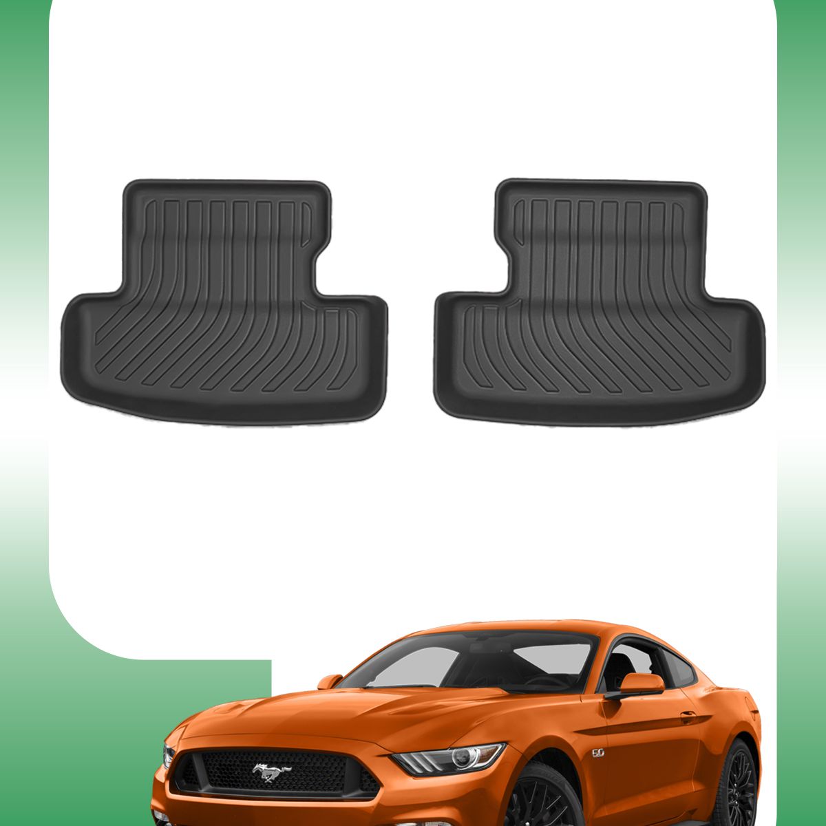 OM INDUSTRIAS PREMIUM - Piso Bandeja Calce Perfecto Ford Mustang 2015-2026