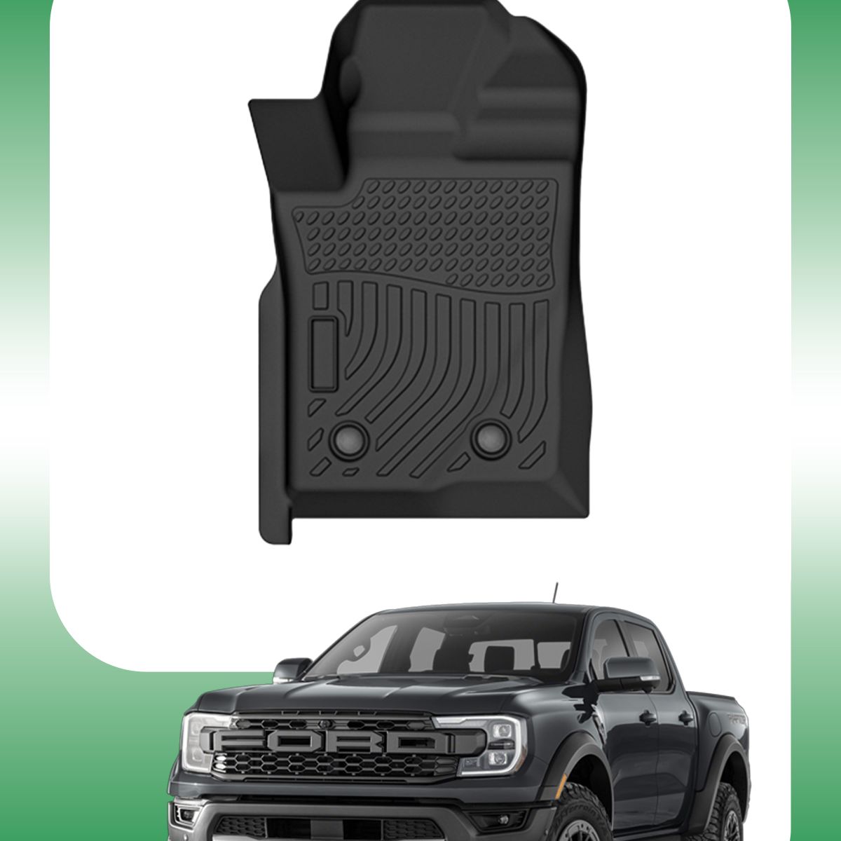 OM INDUSTRIAS PREMIUM - Piso Bandeja Calce Perfecto Ford Ranger 2022-2026