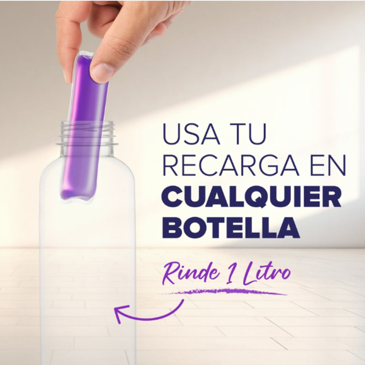 NANOLIFE - LIMPIADOR DESINFECTANTE MULTISUPERFICIE - 5 recargas