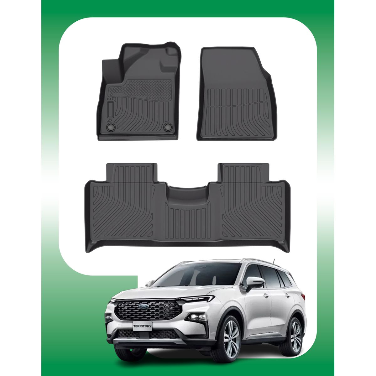 OM INDUSTRIAS PREMIUM - Piso Bandeja Calce Perfecto Ford Territory Automatica 2024-2026