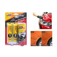 MOTORLIFE - Kit Eliminador Reparador Rayones Pintura Auto
