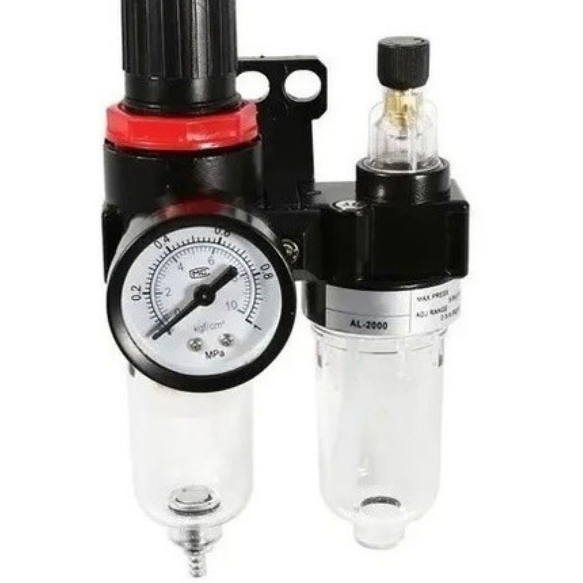ERUX - Filtro Regulador De Aire Para Compresor Doble  compresor