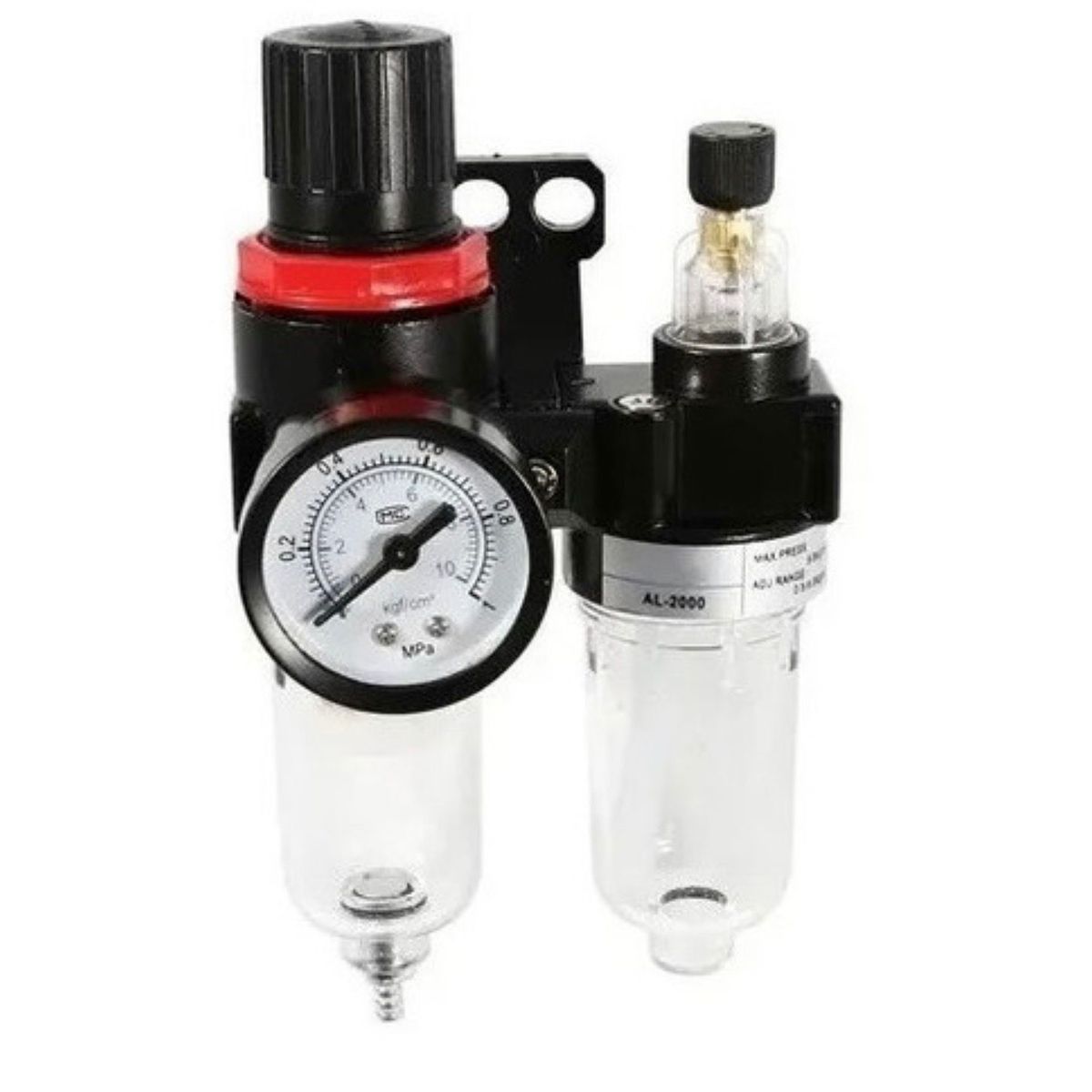ERUX - Filtro Regulador De Aire Para Compresor Doble  compresor