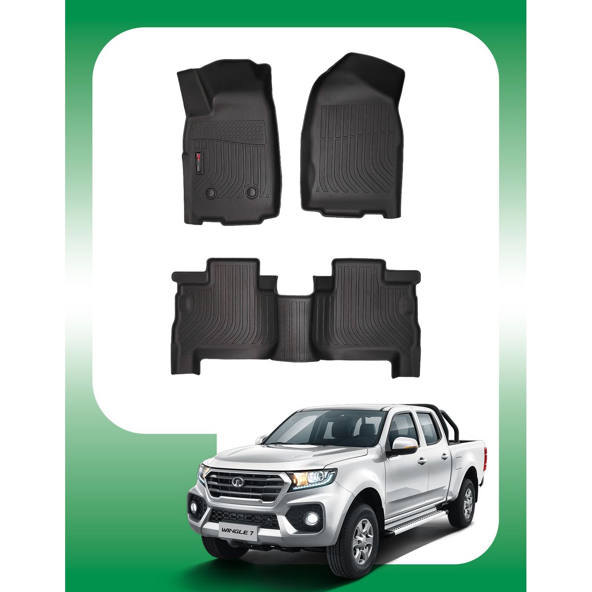 OM INDUSTRIAS PREMIUM - Piso Bandeja Calce Perfecto Great Wall Wingle 7 2018-2026