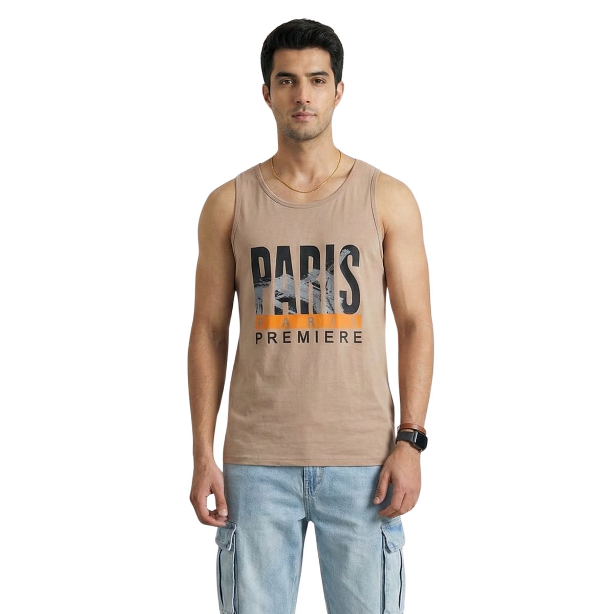 D'JOE - Polera Musculosa Hombre Paris