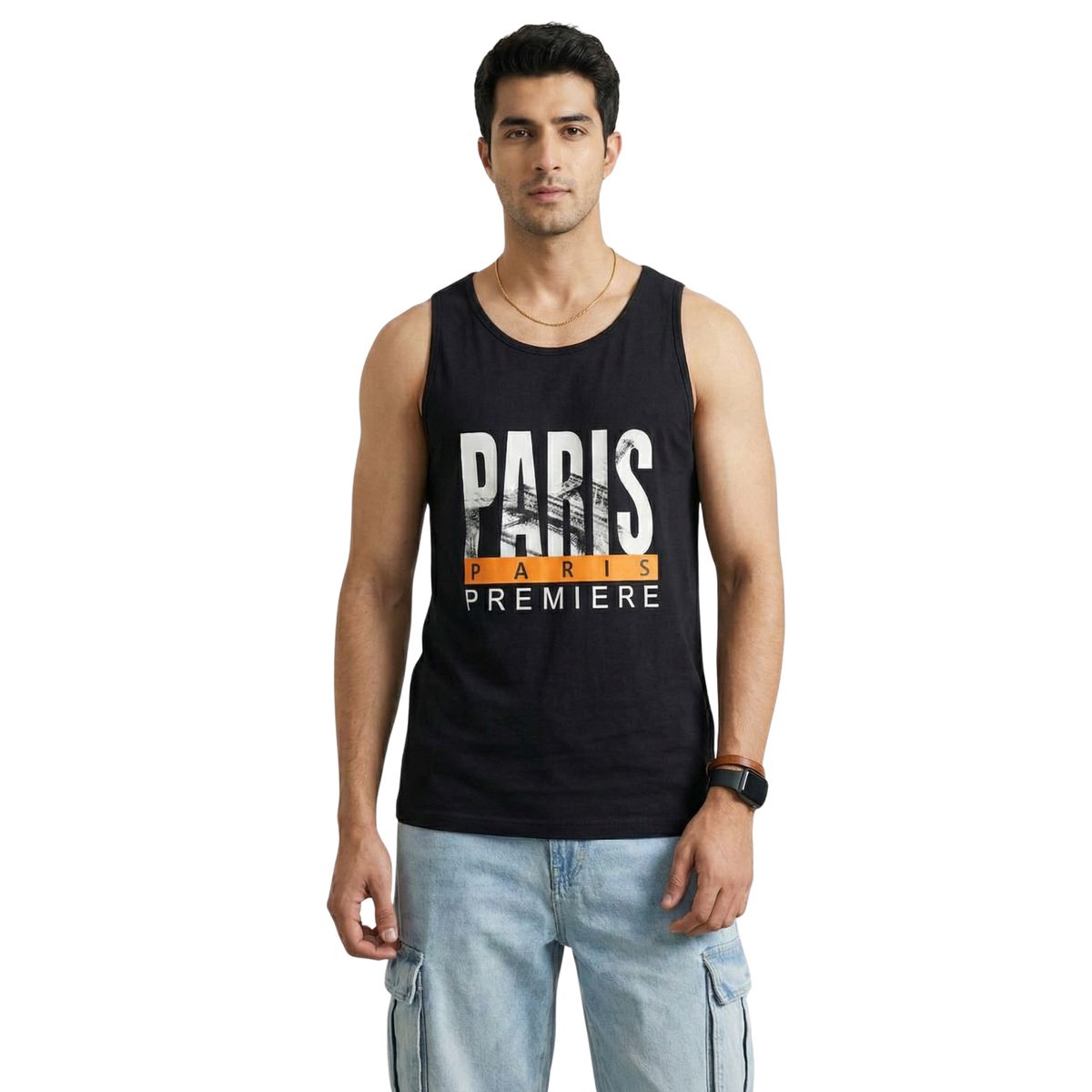D'JOE - Polera Musculosa Hombre Paris