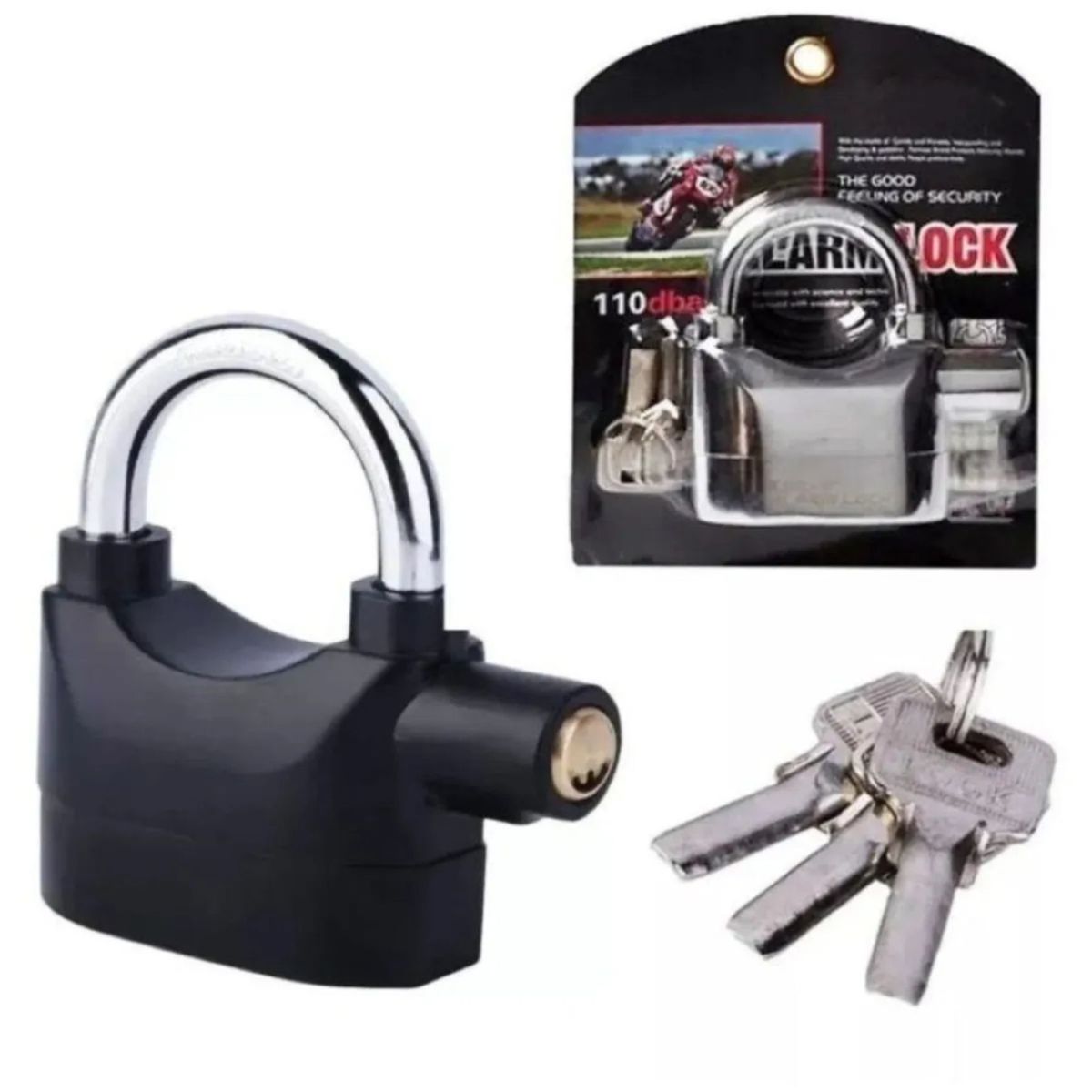 MOVI - Candado Antirrobo con Alarma