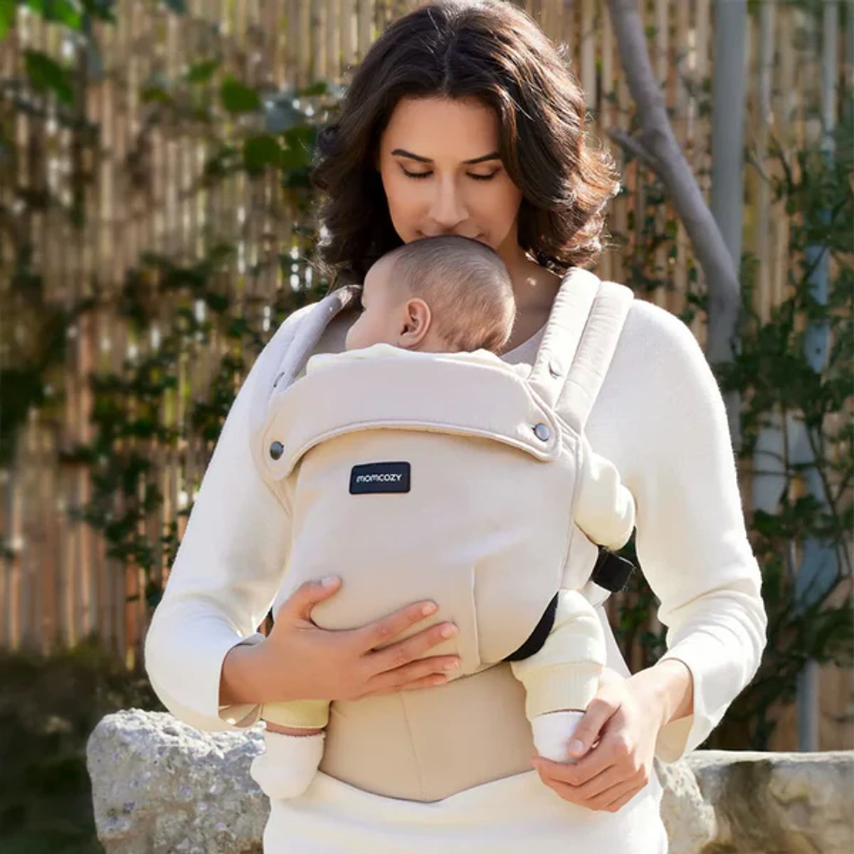 MOMCOZY - Portabebé 3 en 1 - Khaki - MomCozy
