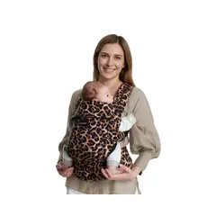 MOMCOZY - Portabebé 3 en 1 - Leopardo -
