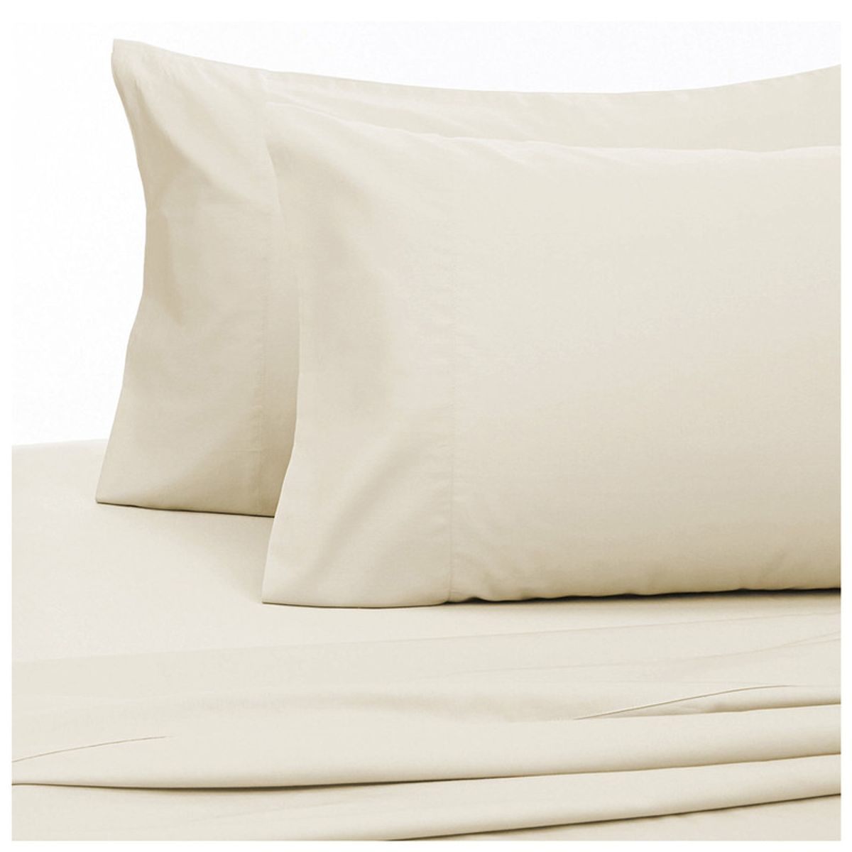 KEYHOME - Sabana Unicolor Keyhome 15 Plaza 144 Hilos - Color Beige