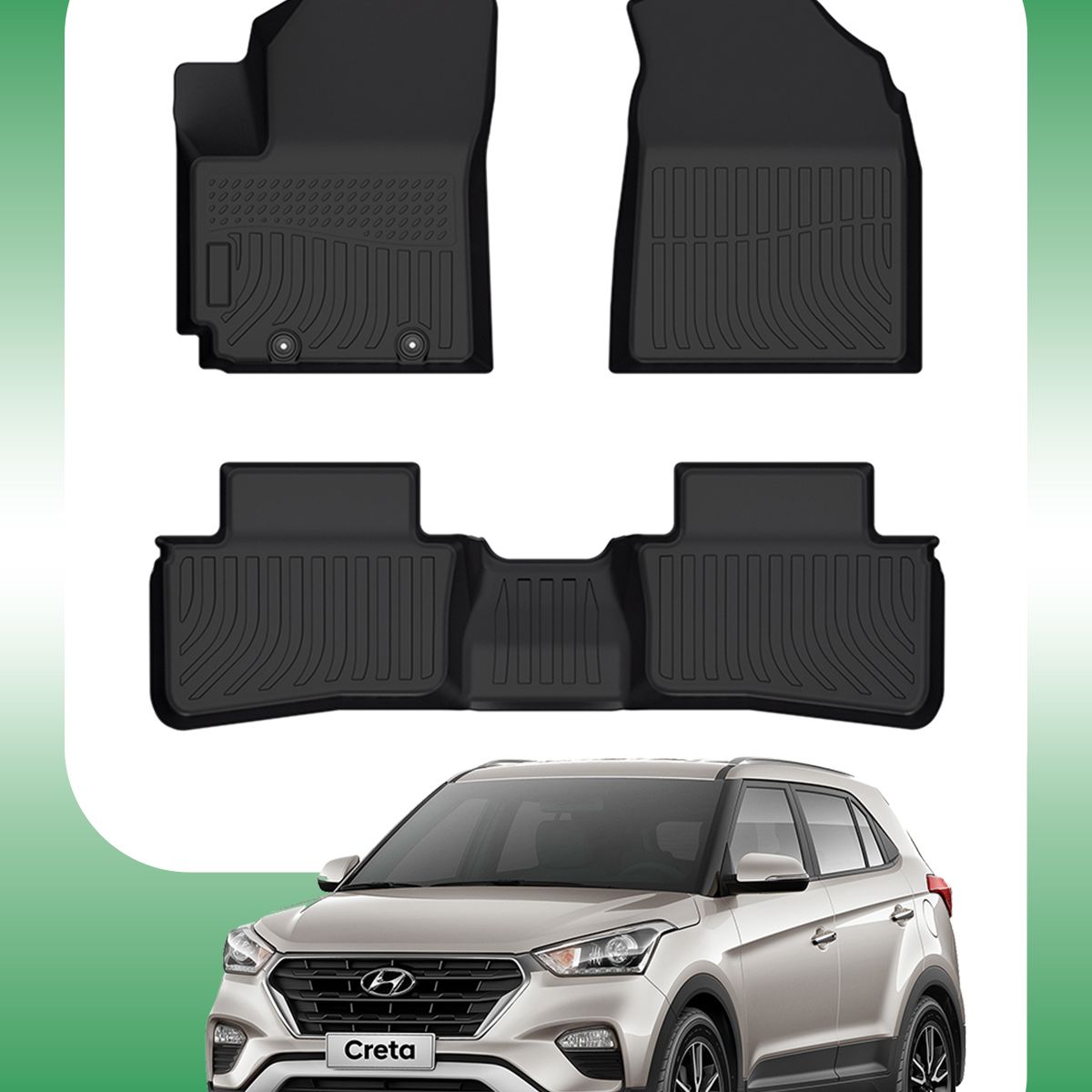 OM INDUSTRIAS PREMIUM - Piso Bandeja Calce Perfecto Hyundai Creta 2021-2026