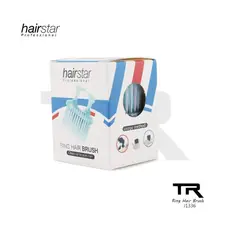 GENERICO - Hisopo Cepillo Barber con Anillo Azul