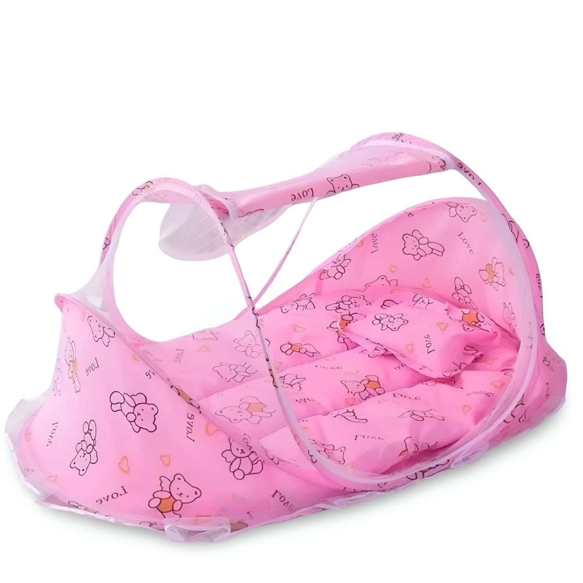 GENERICO - Mosquitero Portatil para bebé Plegable niña