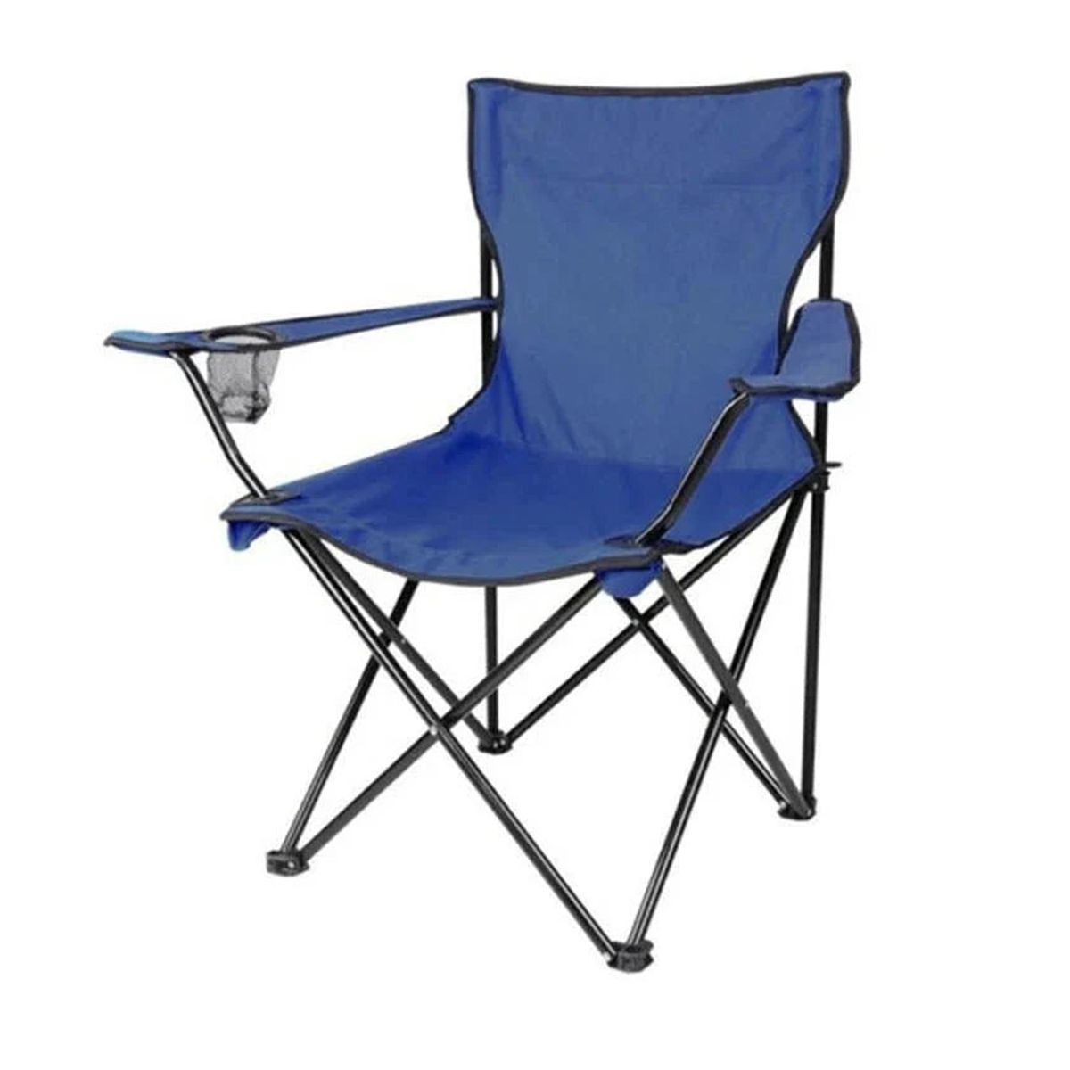 Silla Plegable Xl Playa Campin Con Funda Color azul Marino, marca MORLAN - Foto 2