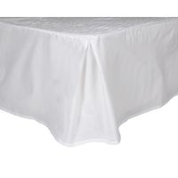 Faldon King 144 Hilos - Color Blanco