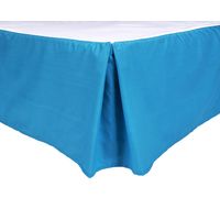 Faldon 1.5 Plaza 144 Hilos - Color Celeste