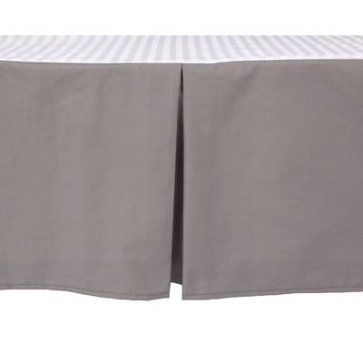 Imagen 2 del producto Faldón 1 Plaza 144 Hilos - Color Gris