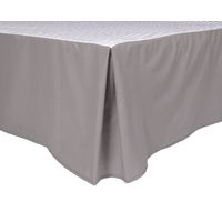 Faldon 1.5 Plaza 144 Hilos - Color Gris