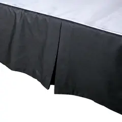 KEYHOME - Faldon 1.5 Plaza 144 Hilos - Color Negro