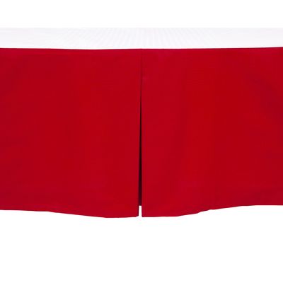 Imagen 2 del producto Faldón 2 Plazas 144 Hilos - Color Rojo