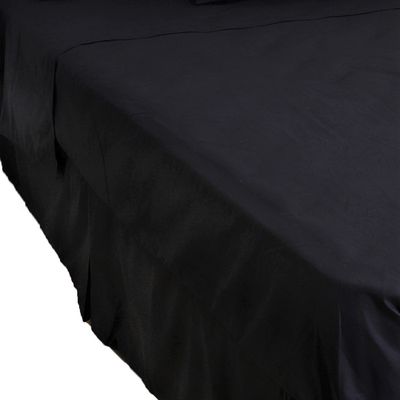 Imagen 2 del producto Faldon Super King 144 Hilos - Color Negro