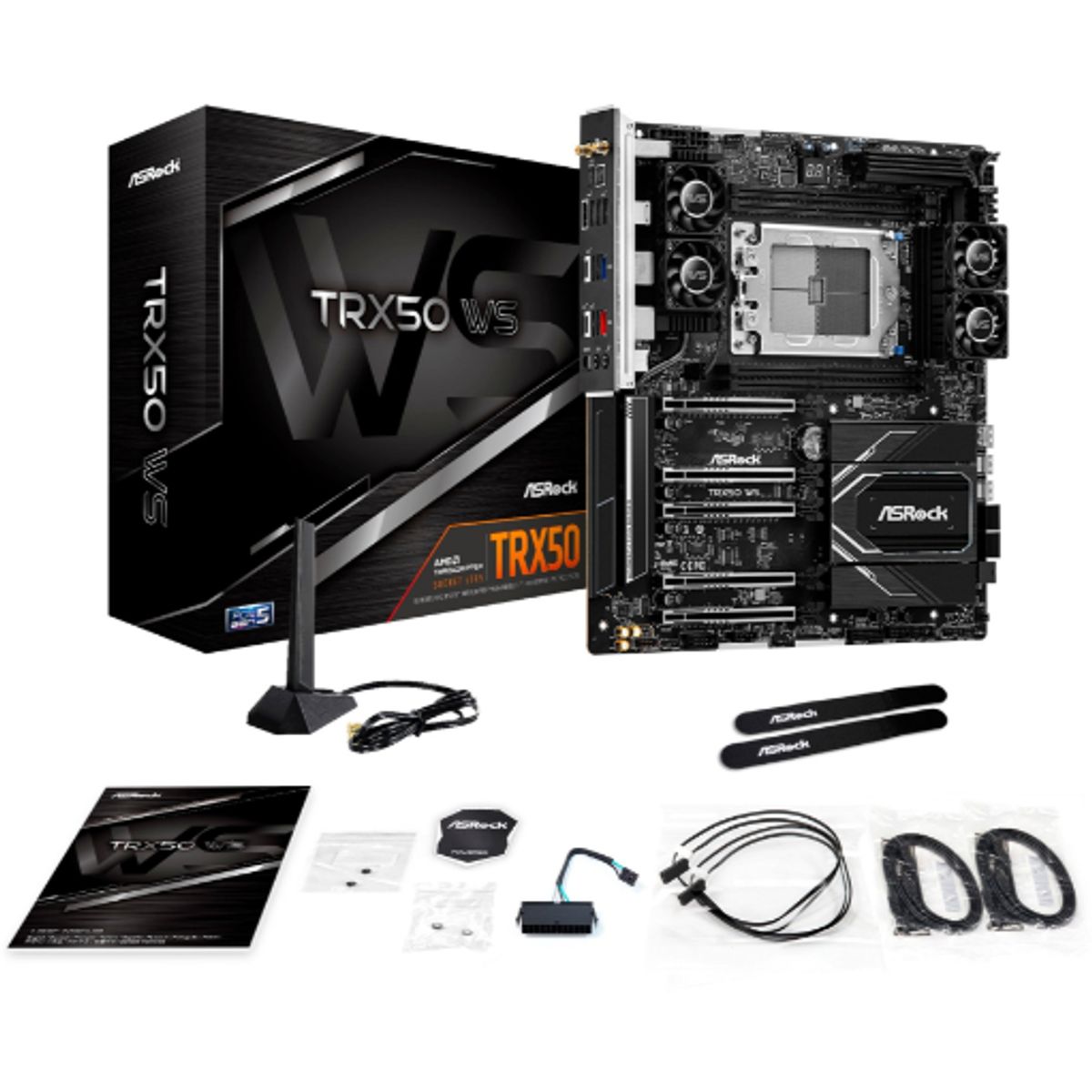 ASROCK - Placa Madre Profesional ASRock TRX50 WS Socket STR5 para AMD Threadripper