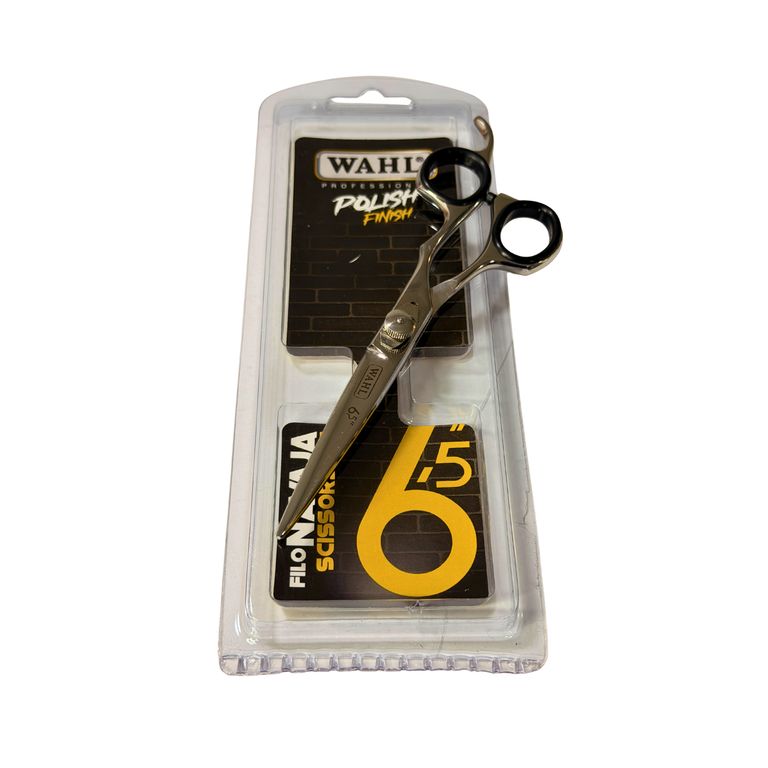 Tijera Profesional Filo Navaja 6,5 Platiado