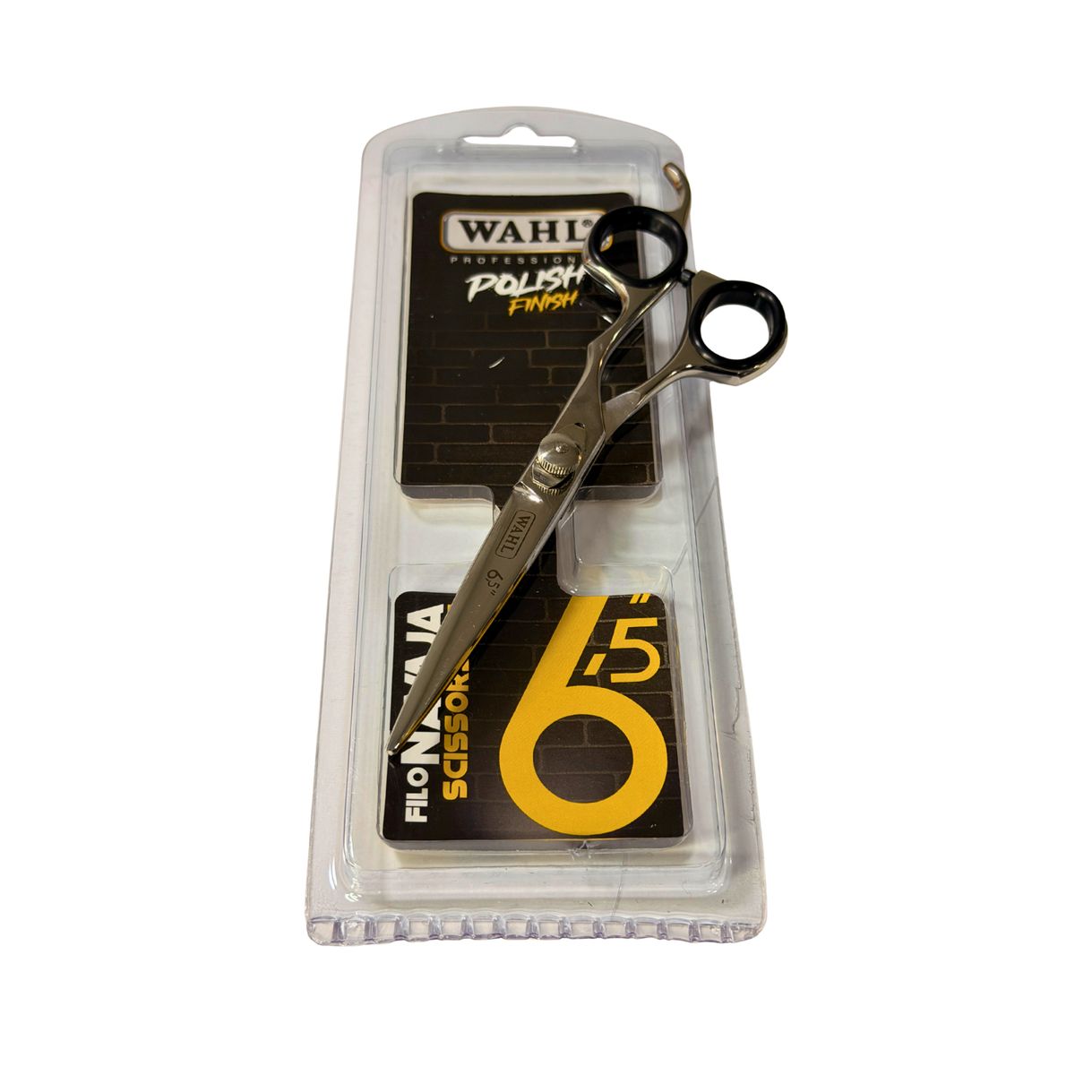 WAHL - Tijera Wahl Profesional Filo Navaja 6,5 Platiado