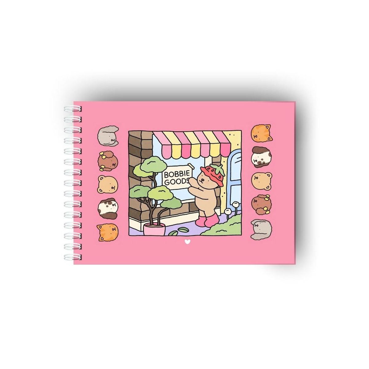 GENERICO - libro para colorear bobbie goods 125 paginas (18x25 cm aprox)