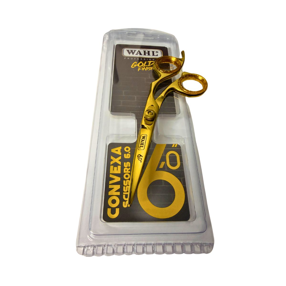 WAHL - Wahl Tijera Profesional 6 Filo Navaja Dorado