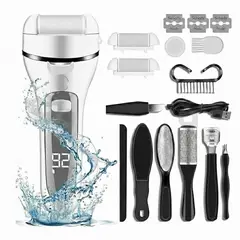 GENERICO - Removedor De Callos Eléctrico De Pie Kit Pedicura Recargable