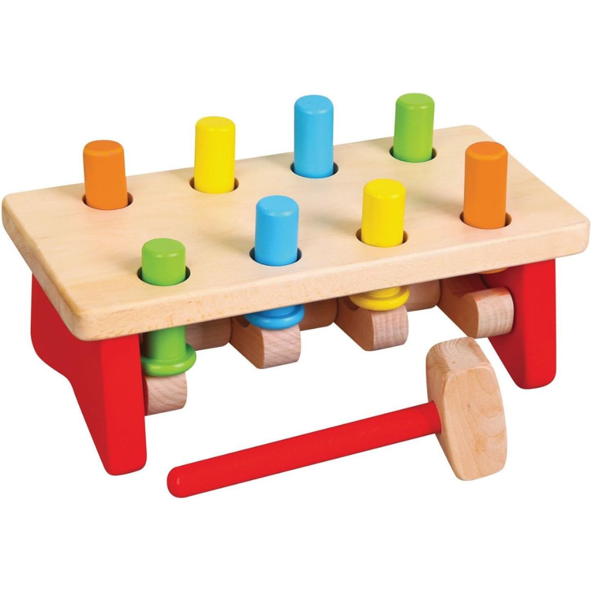 ABC - Martillo Grande Montessori de Madera Educativo