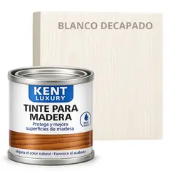 KENT - TINTE DE MADERA ORGANICO - EXTRACUBRIENTE BASE AGUA. - 720 G - BLANCO