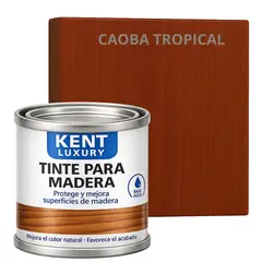 KENT - TINTE DE MADERA ORGANICO - EXTRACUBRIENTE BASE AGUA. - 720 G - CAOBA