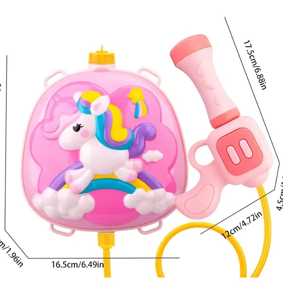 GENERICO - Mochila de Agua Unicornio