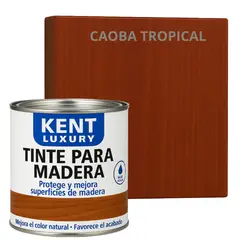 KENT - TINTE DE MADERA ORGANICO - EXTRACUBRIENTE BASE AGUA. - 1.5 KL CAOBA