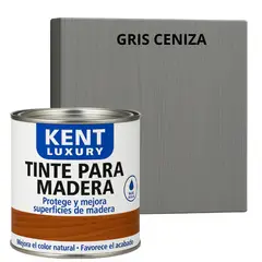 KENT - TINTE DE MADERA ORGANICO - EXTRACUBRIENTE BASE AGUA. - 1.5 KL GRIS CENIZA