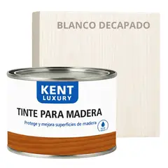 KENT - TINTE DE MADERA ORGANICO - EXTRACUBRIENTE BASE AGUA. - 2.3 KL BLANCO