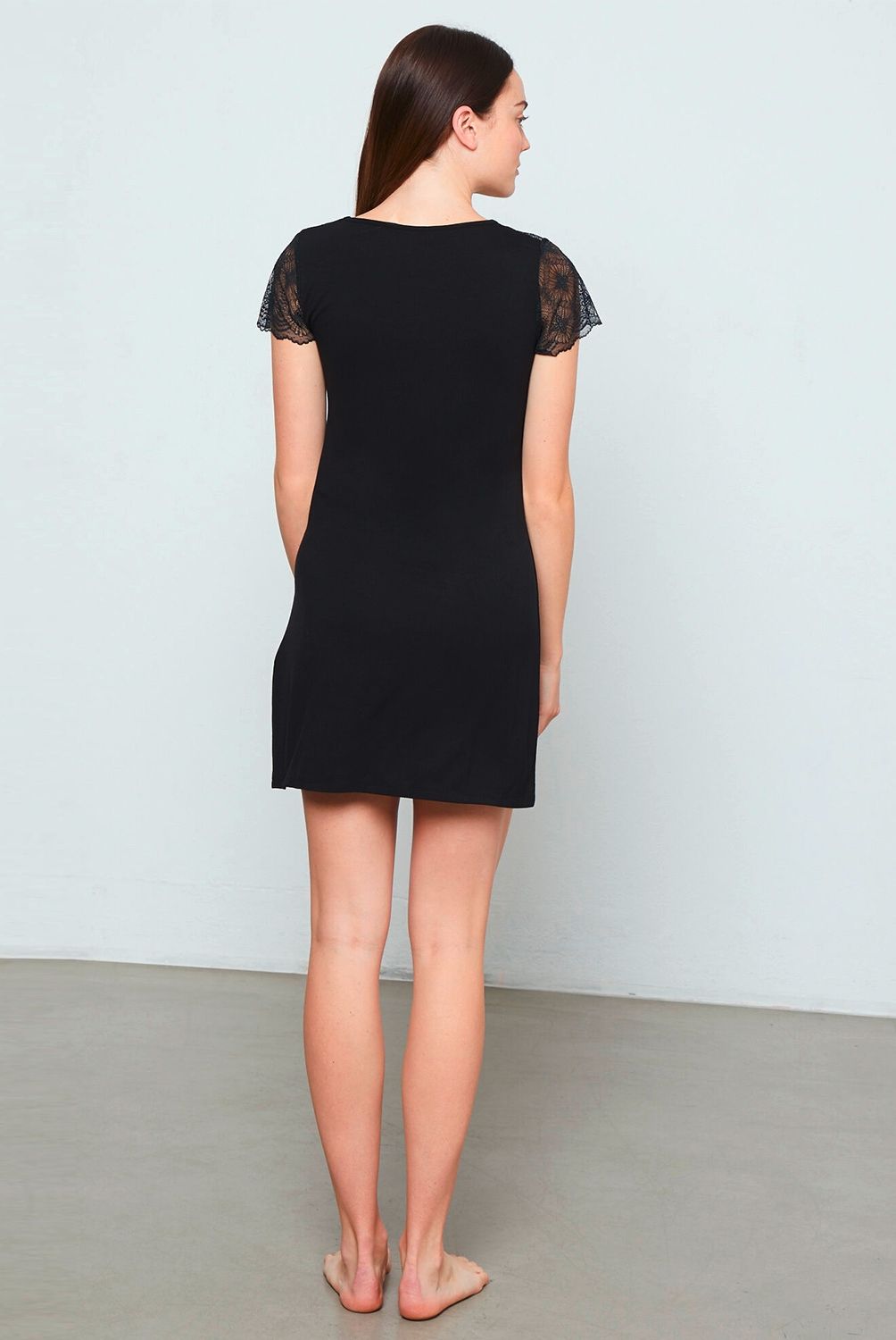 ETAM - Camisa de Dorir Liddy Encaje Mujer Etam