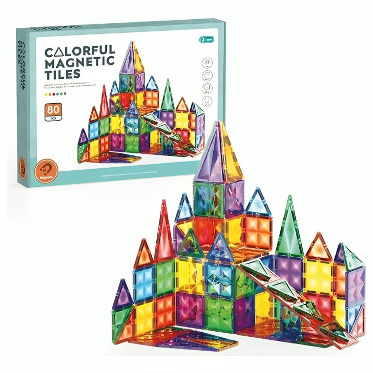 GENERICO - Bloque Magnetico 80 pcs