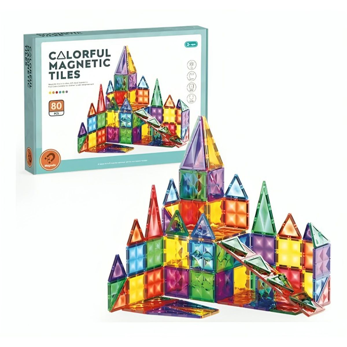 GENERICO - Bloque Magnetico 80 pcs