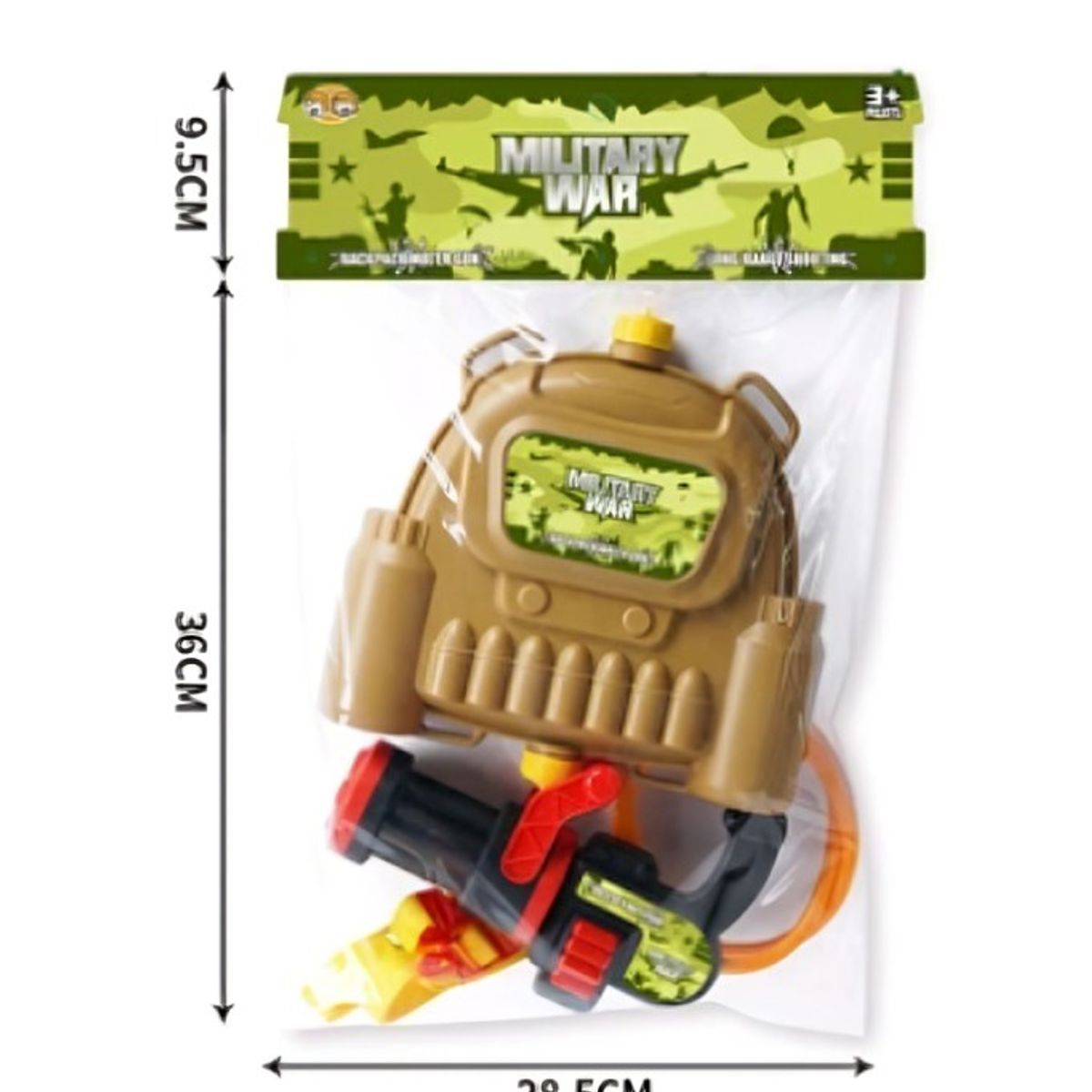 GENERICO - Mochila de Agua Milit