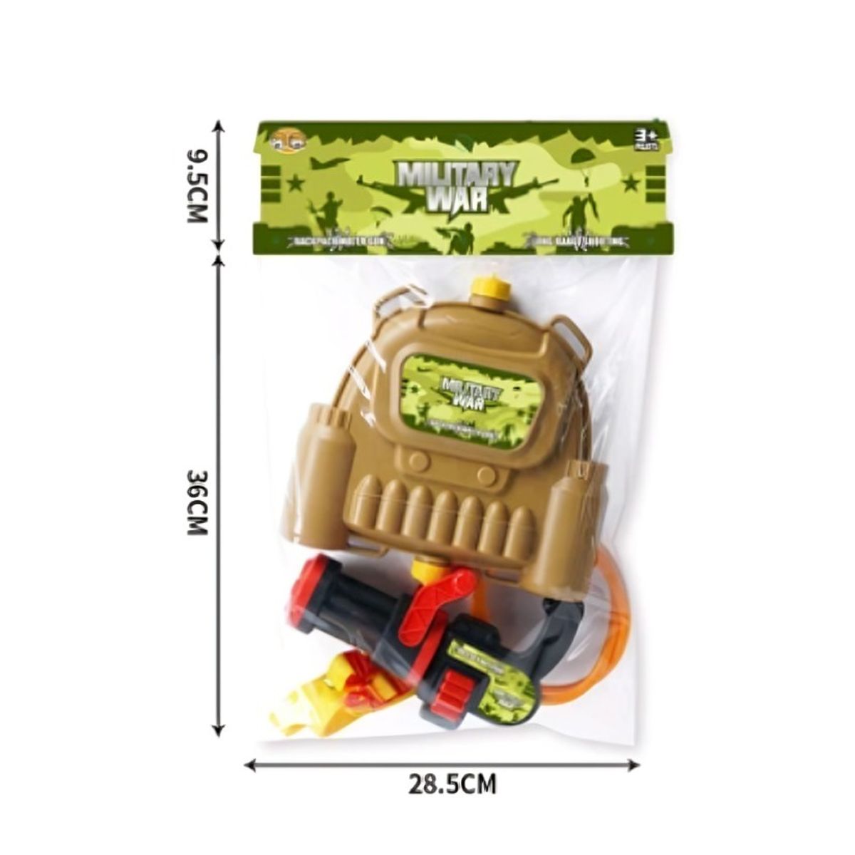 GENERICO - Mochila de Agua Milit