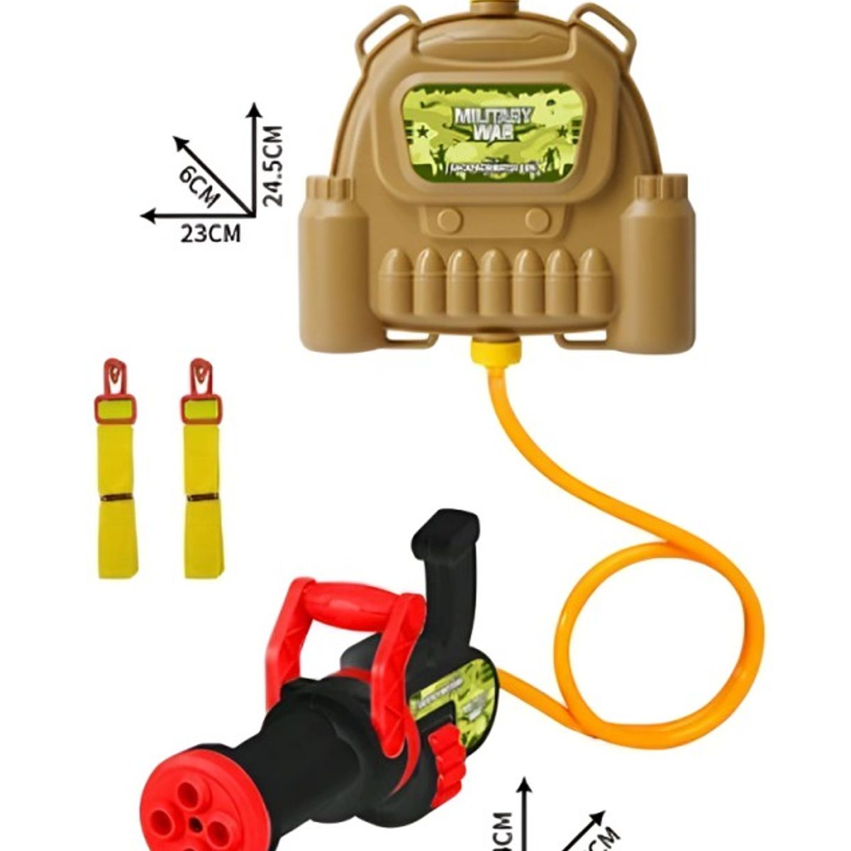 GENERICO - Mochila de Agua Milit